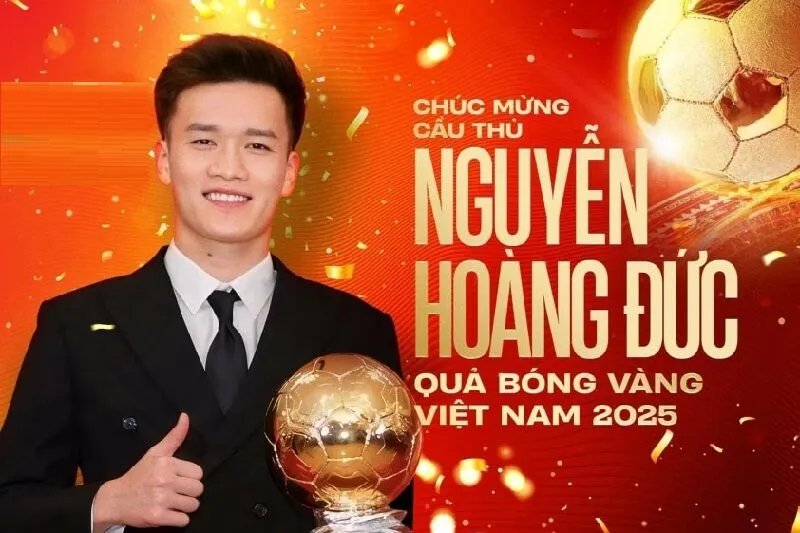 Hoàng Đức đã có nhiều đóng góp lớn trong hành trình phát phát triển của bóng đá Việt Nam